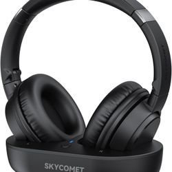 Wireless Headphones for TV, TV Headphones Wireless for Seniors with Versatile Transmitter Charging Base, Audio Sync, Bluetooth Headphones for TV, Chri