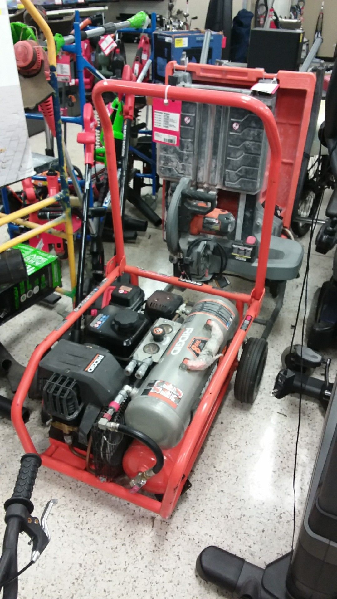 Ridgid Gas Compressor