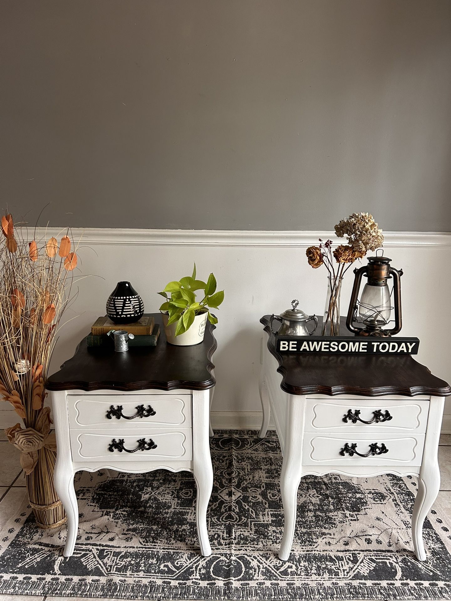 FRENCH PROVINCIAL NIGHTSTAND SET