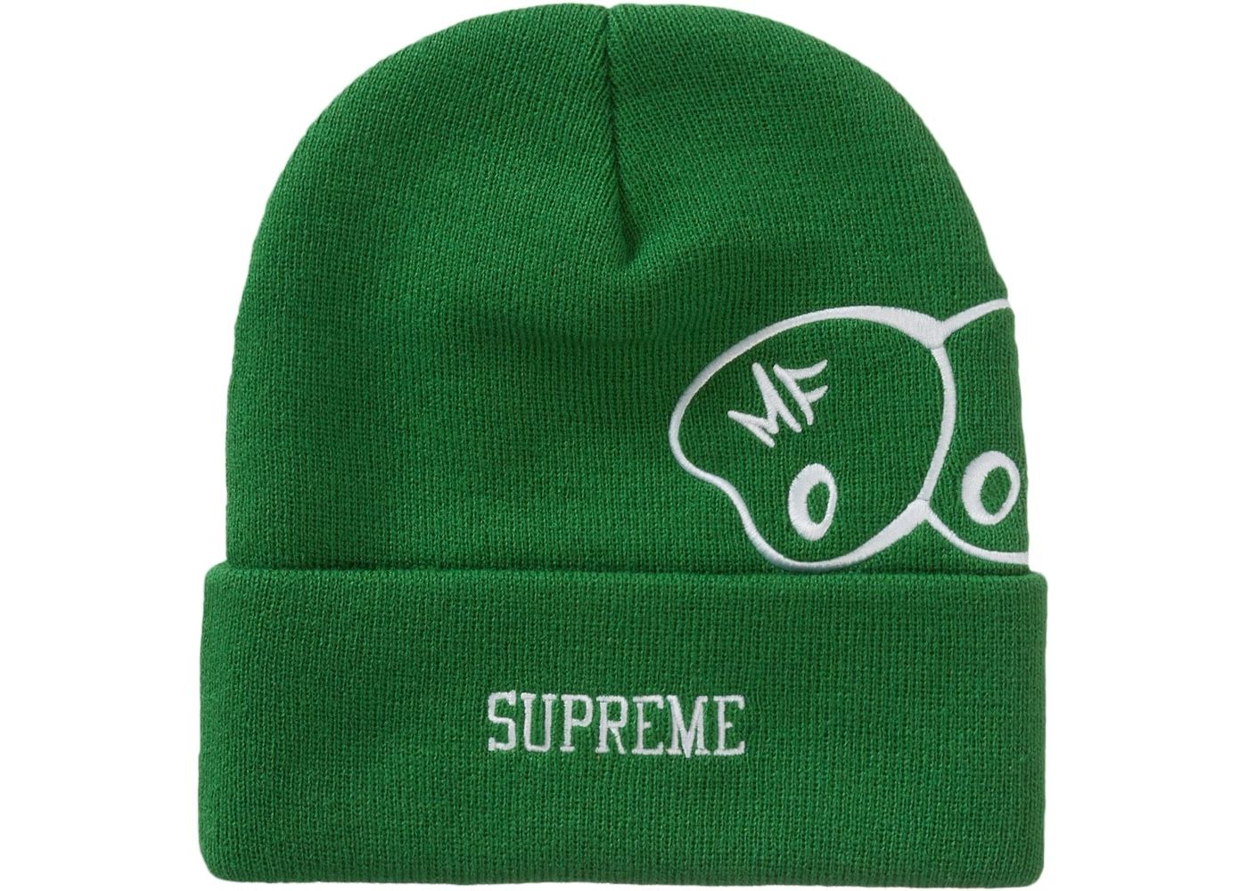 Supreme X MF Doom Beanie Green