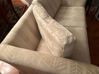 Two off white “love couches” 20.00 each