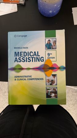 Medical Assistant text book