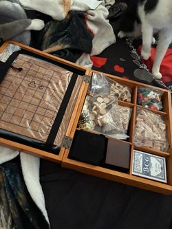 Lots of games in it’s own wood box