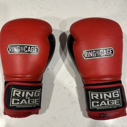 Boxing Gloves Ring To cage 