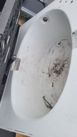 Free Fiberglass garden pond tub 60x42x18