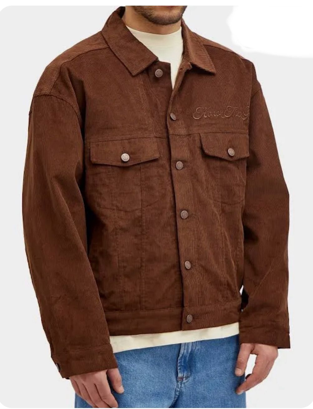 Honor The Gift Corduroy Trucker Jacket “ Mocha “ Size Medium
