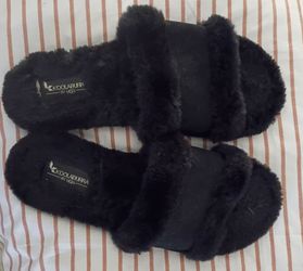UGG Koolaburra Black Slippers