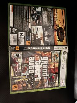 GTA 4 case and Manuel only