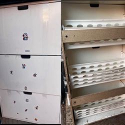 3 Layered Wooded Shoe rack For SALE