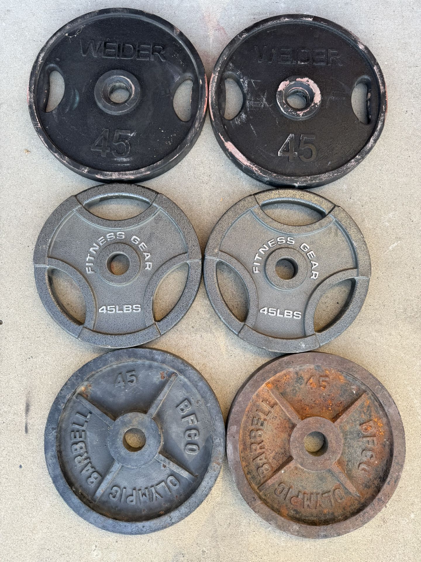 45LB Olympic Weights 