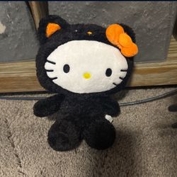 hello kitty halloween plush 