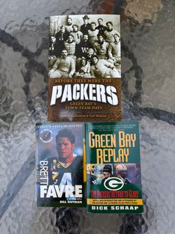 Green Bay Packers Football Books Lot of 3