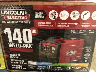 Lincoln electric 140 amp weld-pak