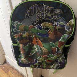 Brand new teenage fighting ninja turtles backpack 