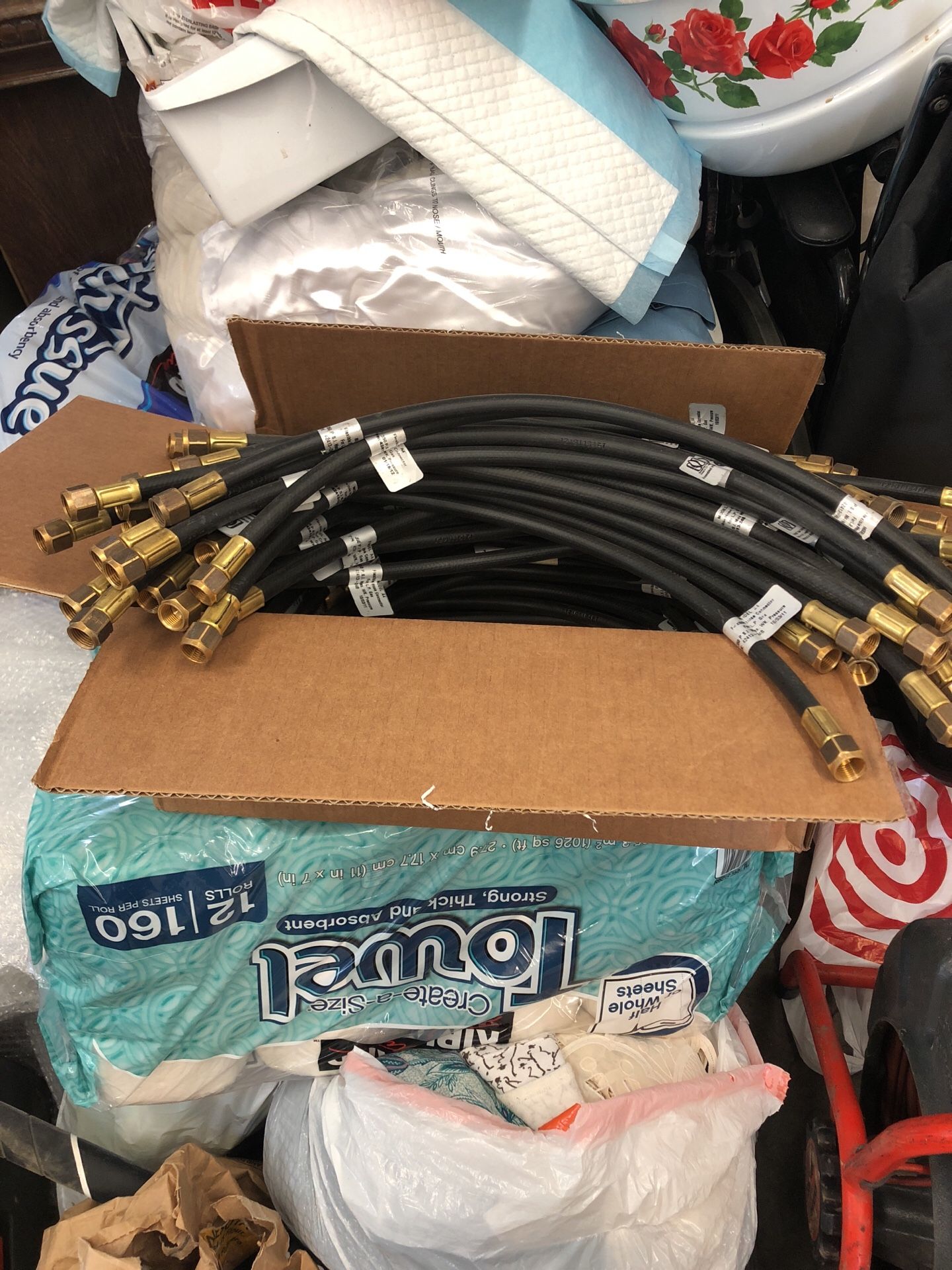 Gas supply line
