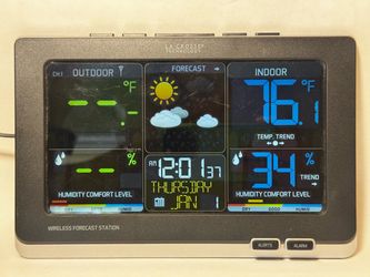 La Crosse Wireless Forecast Station -Model C87214
