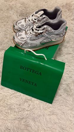 Bottega Veneta Orbit Sneakers Silver