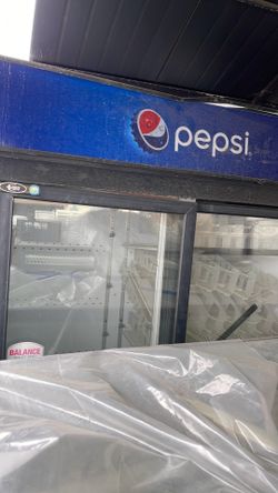 Pepsi soda freezer