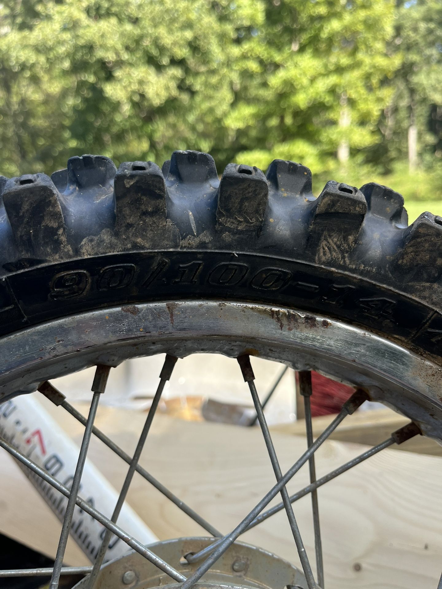 Yamaha TTR125 Dirt bike Wheel And Tire Price Negotiable