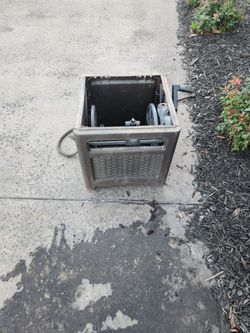 Hose reel. No lid