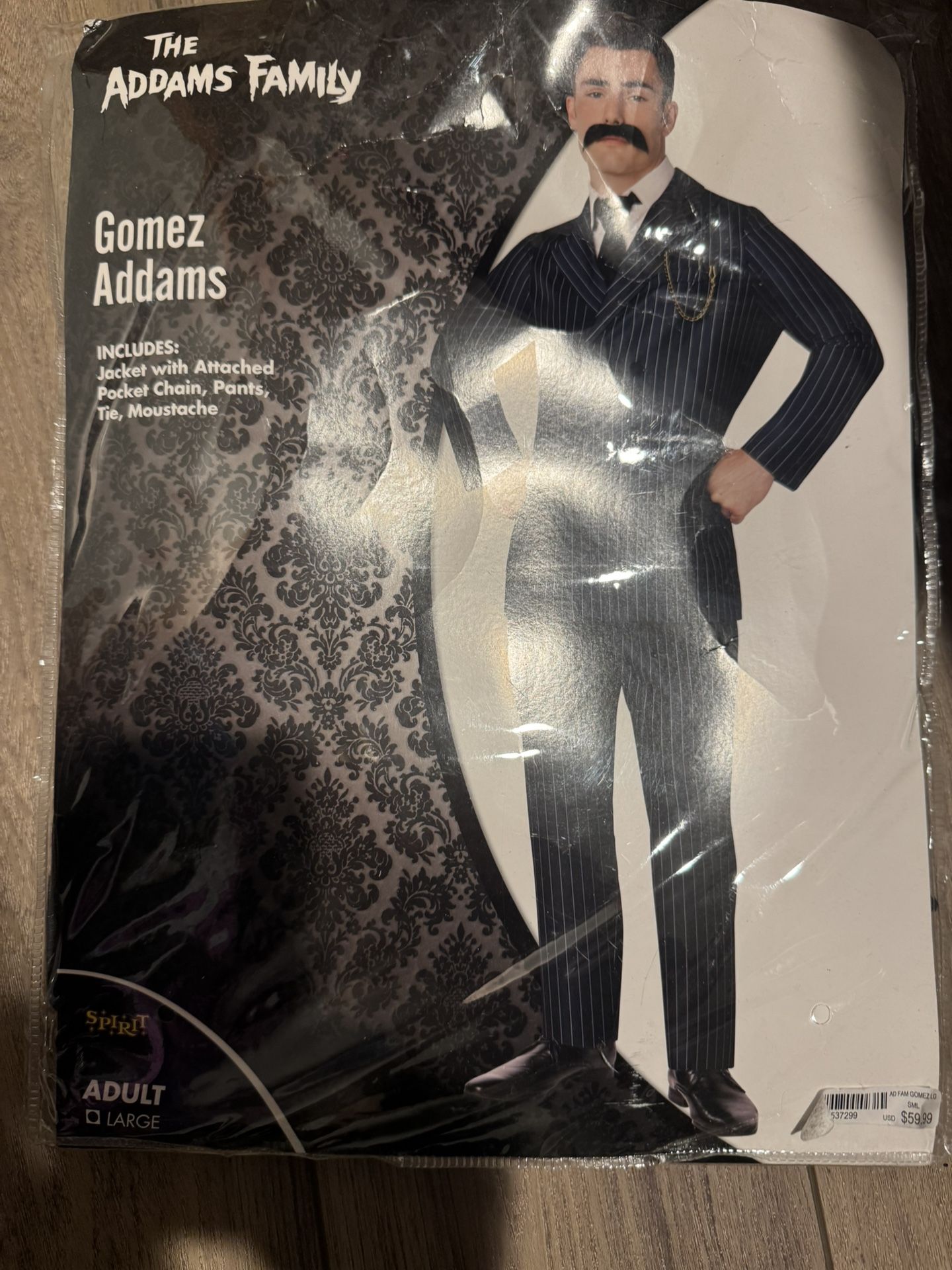 Adult Addams Family Gomez Large