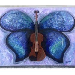 Very Cool Original Oil Painting Signed And Ready To Hang 40x30”