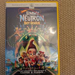 Jimmy Neutron-Boy Genius (DVD, 2001)