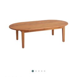 Acacia Wood Outdoor Coffee Table