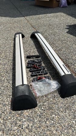 OEM Mazda crossbars roof rack