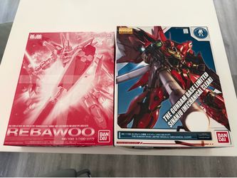 Gundam master grade MG Sinanju Rebawoo 1/100