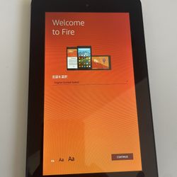 Kindle Fire Tablet- 5th Generation Amazon Excellent Condition 