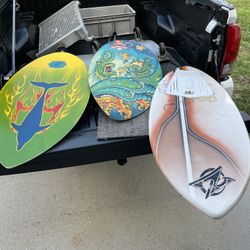 3 Skim  boards, good shape