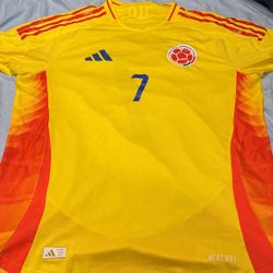 AUTHENTIC Colombia Home Copa America Jersey Size XL