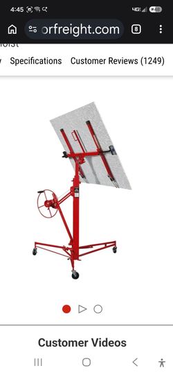 Drywall Ceiling Lift