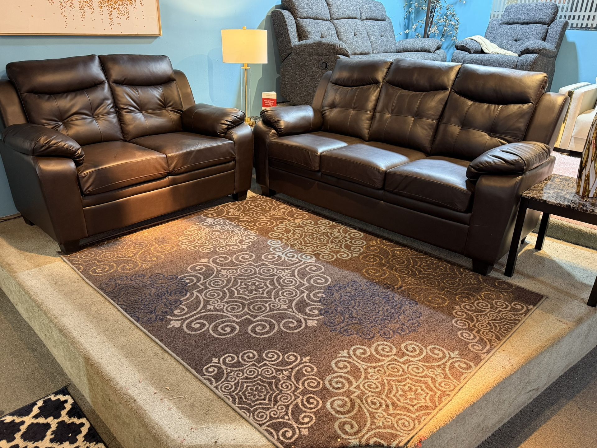 Sofa & Loveseat Set — now just $698 (limited time only)!