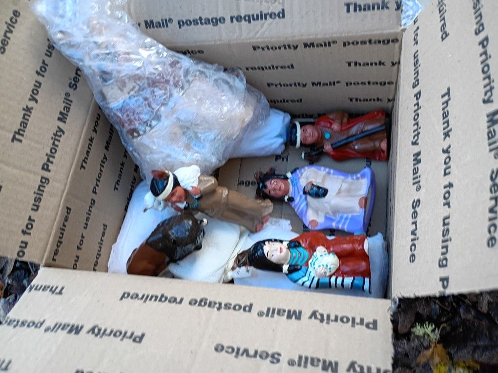 Native American Statues