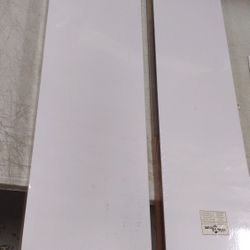 Home Display & Decor - 35.4"x9.3"x1.5", Made of MDF and Metal Frame-BRWH-B08PVF3TZZ