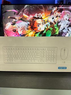 HS8100 Wireless Keyboard and Mouse Combo
