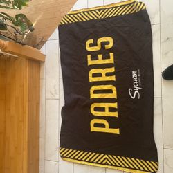 Padres Game Blanket