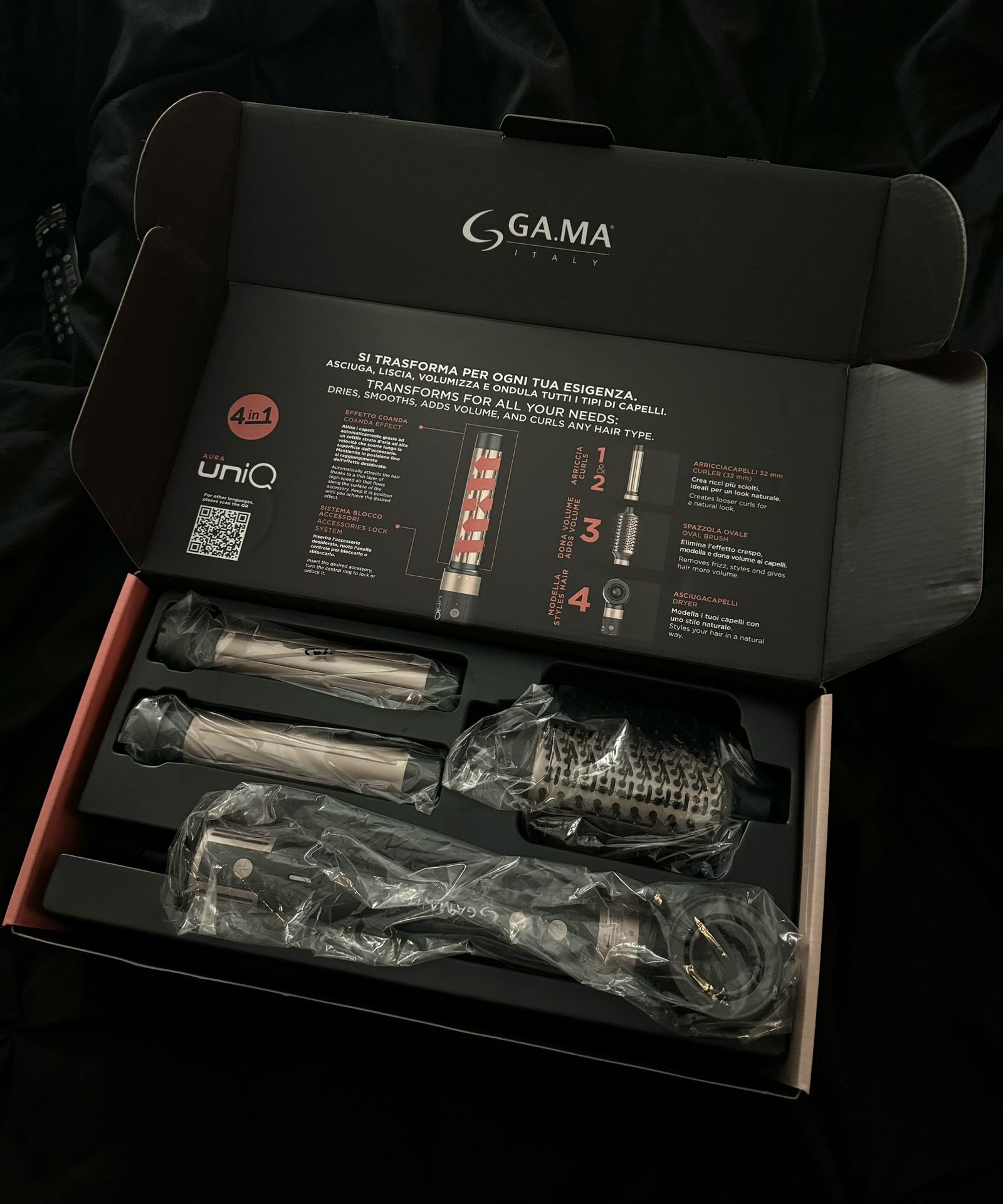 GAMA Professional 4-In-1 UniQ Multistyler