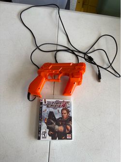 Sony PlayStation 3 Time Crisis 4 With Light Gun. No Box or sensors.