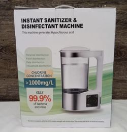 Instant Sanitizer & Disinfectant Machine Model V9