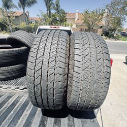 225/60/17 Hankook Dynapro AT2 80-90% Tread (2)