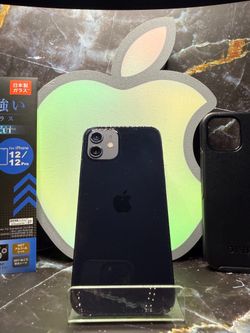 Midnight iPhone 12 T-Mobile/Metro Carrier Locked 64GB Used Condition (Case & Protector FREE)