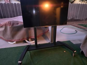 Large Rolling TV Stand