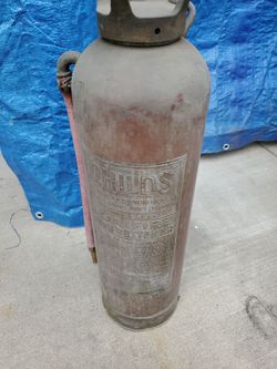 FIRE EXTINGUISHER CHILDS ANTIQUE