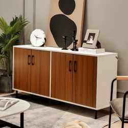 Brand New 4-Door Storage Cabinet / Sideboard