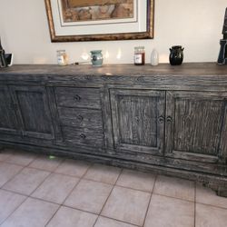Beautiful Potato Barn Buffet & Dining Table 