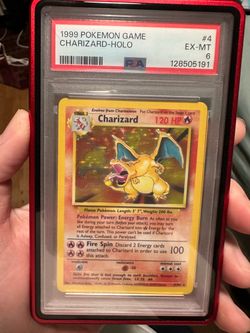 Charizard PSA 6 1999 unlimited