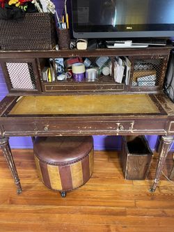 Weisman Tables Heirloom Desk Antique